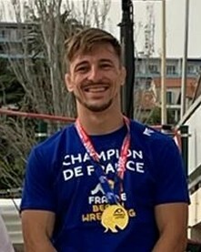 Qualifié aux championnats du monde de Beach Wrestling
