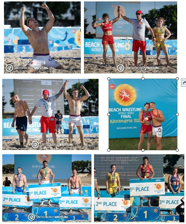 Lydia Championne du Monde Beach et Quentin médaille de Bronze