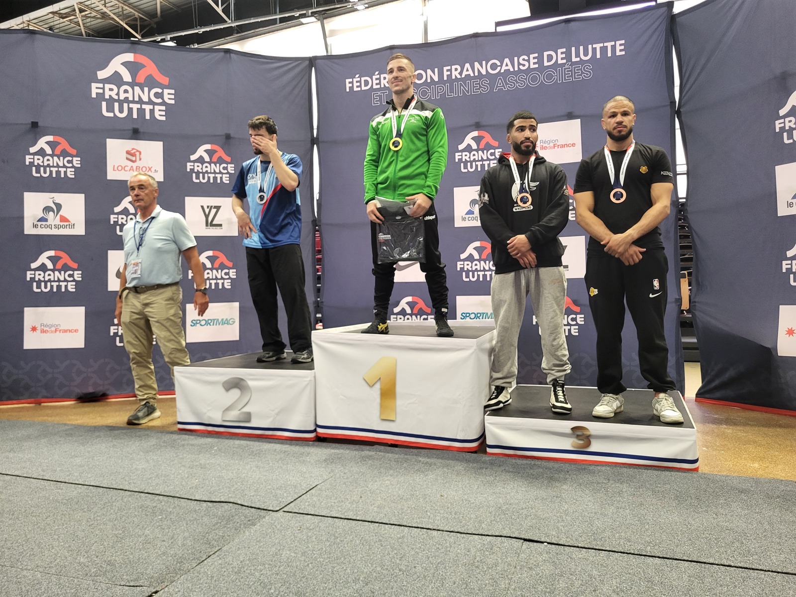 Quentin Sticker CHAMPION de FRANCE