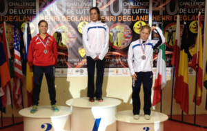 Trois Olympiens au "Deglane"