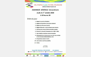 Assemblée générale élective 2020