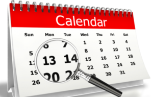 Calendrier mise à jour...