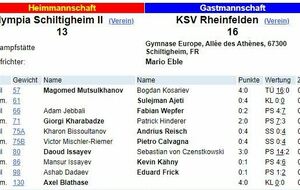Match dur pour l'équipe 2