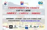 FRANCE Lutte LIBRE : Minimes, Cadets, Juniors