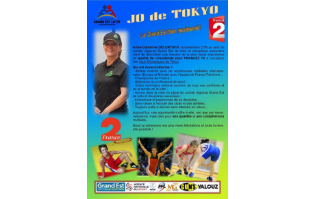 Nanou aux J.O de Tokyo