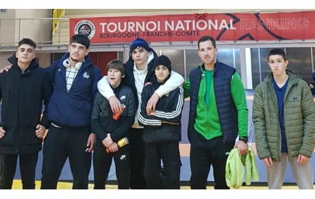 Des médailles au tournoi ranking de Dijon