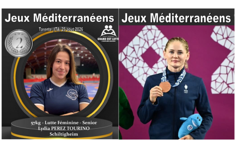 2 Médaillées aux Jeux Méditéranéens